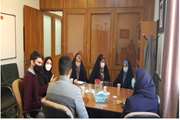 نشست صمیمی سرپرست جدید دانشجویی فرهنگی دانشکده پرستاری و مامایی با بسیج دانشجویی دانشکده