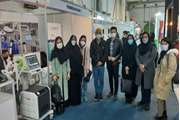 بازدید از تجهیزات پزشکی و بیمارستانی نمایشگاه ایران ساخت