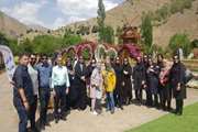 بازدید از باغ لاله ها ی گچسر وآبشار هفت چشمه