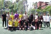برگزاری مسابقات فوتسال دانشجویان دانشکده پرستاری و مامایی دانشگاه علوم پزشکی تهران به مناسبت هفته سلامت