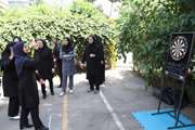 برگزاری مسابقات ورزشی داژبال و پرتاب دارت ویژه بانوان در دانشکده پرستاری و مامایی دانشگاه علوم پزشکی تهران 