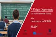 Call for PhD Student Study Mobility to the University of Granada (Spain)
