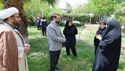 به احترام شهید رمضان و در لبیک به توصیه رهبری؛ درختی در دانشکده پرستاری و مامایی جان گرفت