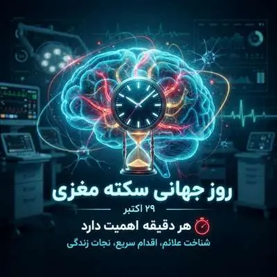 روز جهانی سکته مغزی؛ هر دقیقه اهمیت دارد، هر اقدام می‌تواند نجات‌بخش باشد